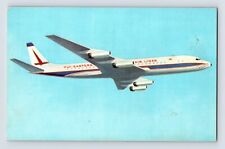 Postcard Airplane Eastern Airlines Douglas DC-8 1950s Unposted Chrome picture