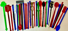 Vintage Famous Hotel/Restaurant Stirrers. 1950’s/60’s. Collection of 37 Stirrers picture