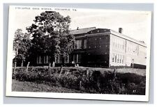 Postcard Fincastle Virginia High School Building picture