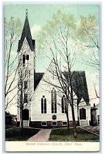 c1910 Second Unitarian Church Chapel Exterior View Athol Massachusetts Postcard picture
