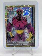 2023 Upper Deck Marvel Platinum BARON ZEMO Seismic Gold #06/10 picture