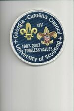1907-2007 Georgia-Carolina Council University of Scouting patch picture