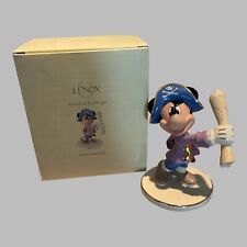 Lenox Disney Ahoy Mickey Figurine American by Design New Box Certificate Pirate picture