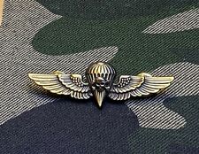 SKULL Marine Marines USMC Jump Wings Hat pin Death From the Above Badge picture