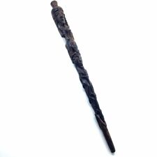 Batak Hand Carved Wooden Shaman's Magic Staff  21