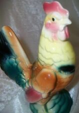 Vintage Spaulding Country Farmhouse Ceramic Chicken Hen Bird Figurine Ohio USA picture