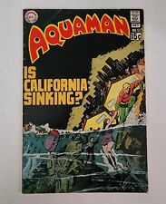 Aquaman #53 - October 1970 DC Comics - Is California Sinking? picture