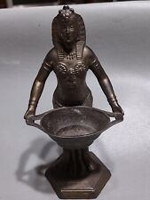 VANTINES INCENSE BURNER EGYPTIAN REVIVAL LADY #1272 ART DECO CLEOPATRA picture
