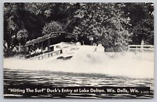 Postcard - Duck's Entry at Lake Delton, Wisconsin Dells - RPPC?? picture