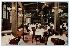 1913 Grill Osborne House Auburn New York NY Hotel Restaurant Interior Postcard picture
