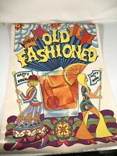 Southern Comfort Old Fashioned Vintage Psychedelic Whiskey Display Liquor Poster picture