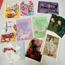 Vintage Unused Greeting Cards - lot of 12 picture