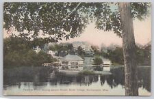 PARADISE POND, SHOWING CHAPIN HOUSE SMITH COLLEGE, NORTHAMPTON MASSACHUSETTS picture