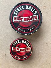 NOS Vintage New Haven bicycle bearings, 2 sizes for front & rear hubs, cranks picture
