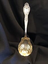 Antique Tiffany & Co. Sterling Silver Shell Service Spoon Richelieu Pattern  picture