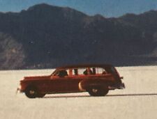 Bonneville Salt Flats Postcard Standard Posted 1957 -NOS picture