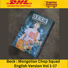 Beck  Mongolian Chop Squad Manga Comic English Version Volume 1-17 picture