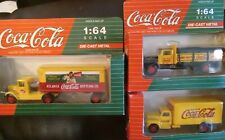 Vintage 1993 Die-cast Metal Coca-Cola Trucks picture
