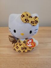 TY Hello Kitty Plush Safari Doll New Tags Sanrio Friends Japan Doll Brown Yellow picture