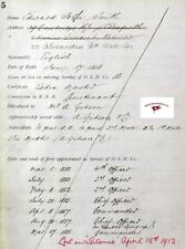 RMS TITANIC CAPTAIN, EDWARD JOHN SMITH, COMPLETE RECORD OF SEAMANSHIP REPRINT picture