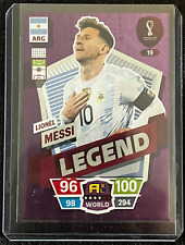 PANINI ADRENALYN XL CARD WORLD CUP QATAR 2022 LIONEL MESSI # 19 LEGEND TOPLOADER picture