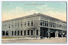 c1912 Elks Club Exterior View Building Emporia Kansas Vintage Antique Postcard picture