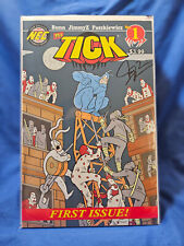 The Tick 1 NEC New England Comics Press 2017 Signed By Jimmy Z VF/NM picture