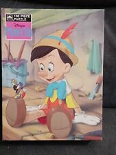 Vintage And Rare GOLDEN BOOKS DISNEY'S PINOCCHIO 100 PIECE PUZZLE, NEW, SEALED picture