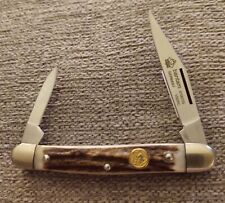 Puma 2-Blade Pocket Knife W/Stag Handles. Excellent Condition. picture