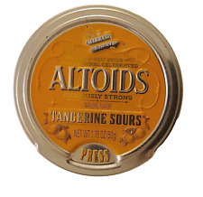 Rare Empty Altoids Tangerine Sours Tin - Discontinued in 2010 - Decoration picture
