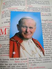 Christian second class relic St. Pope John Paul II vestment picture