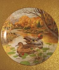 1987 Bart Jerner The Green-Winged Teal Collectors Plate by Knowles - Ducks picture