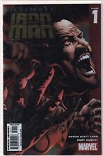 Ultimate Iron Man #1 Foil Cover Marvel Comics 2005 Orson Scott Card Andy Kubert picture