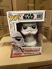 Funko - POP Star Wars: Holiday- Stormtrooper Snowman Brand New In Box picture