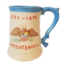 Vintage USA 1776 - 1976 Bicentennial Signed Mug blue, beige picture