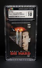 Rare CGC 10 Die Hard PROMO Card POP 1 Phone Card BRUCE WILLIS John McClane  picture