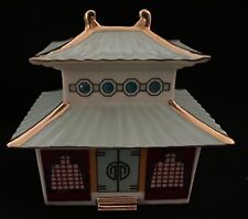 Lenox China Treasures~Empire Collection~Pagoda Trinket Box~Exquisite Detail picture