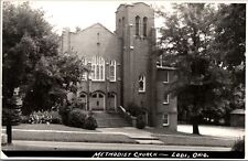 Real Photo Postcard Methodist Church in Lodi, Ohio picture