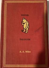 Winnie the Pooh By A.A Moline 1961. Vintage In Excellent Condition picture