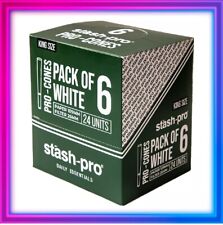Authentic Stash Pro Classic King Size Pre-Rolled Cones 144 Pack NEW Only Smoke picture