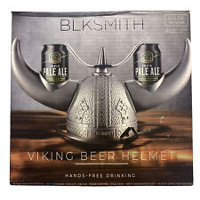 BLKSMITH Viking Beer Helmet Drinking Hat Fits 16-24