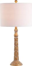 JONATHAN Y JYL3032A Blanche 28.7 in. Antique Gold Resin LED Table Lamp (N) picture