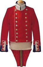 New Red Napoleonic Artillery 95th Rifles And Black Cuffs/Collar Jacket Fast Ship picture