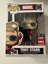 Funko Pop Iron Man-Tony Stark-C2E2-Convention Exclusive-Con Sticker w/protector picture