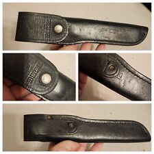 Vtg Leather Sheath ONLY w/Belt Loop for Buck #121 Fixed Blade Knife picture