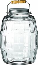 2.5 Gallon Glass Barrel Jar with Lid, Canning Jars with Leak-proof Lid picture