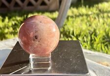 ✨💕⚪️PINK AGATE DRUZY SPHERE Crystals Collection Rare Reiki Sale £10💕✨137g picture
