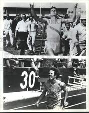 1979 Press Photo John Baker and Timothy Bottoms portraying the track star picture