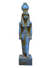 UNIQUE ANTIQUE ANCIENT EGYPTIAN Statue Stone Goddess Isis Magic Hieroglyphic picture