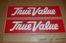 True Value hardware stores New 1990s nascar racing decal sticker vtg 11